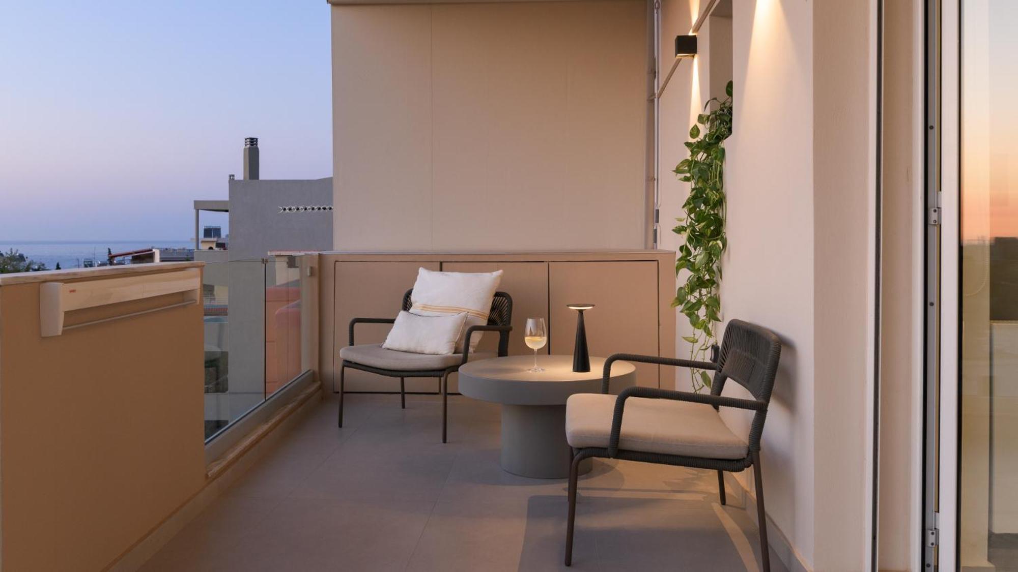 레팀노 Ikia Mia Sea View 아파트 외부 사진